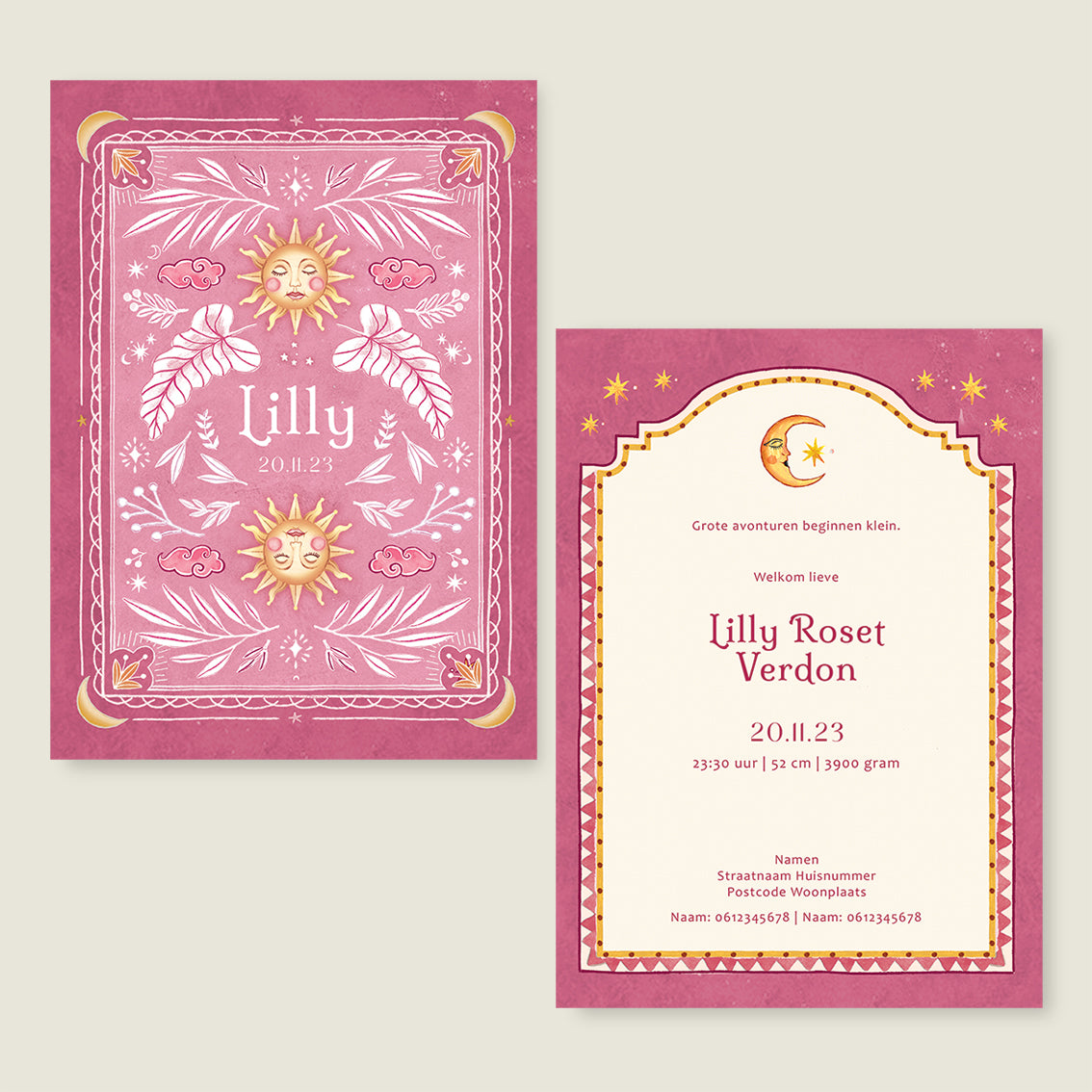 Sunshine Pink - Story of July