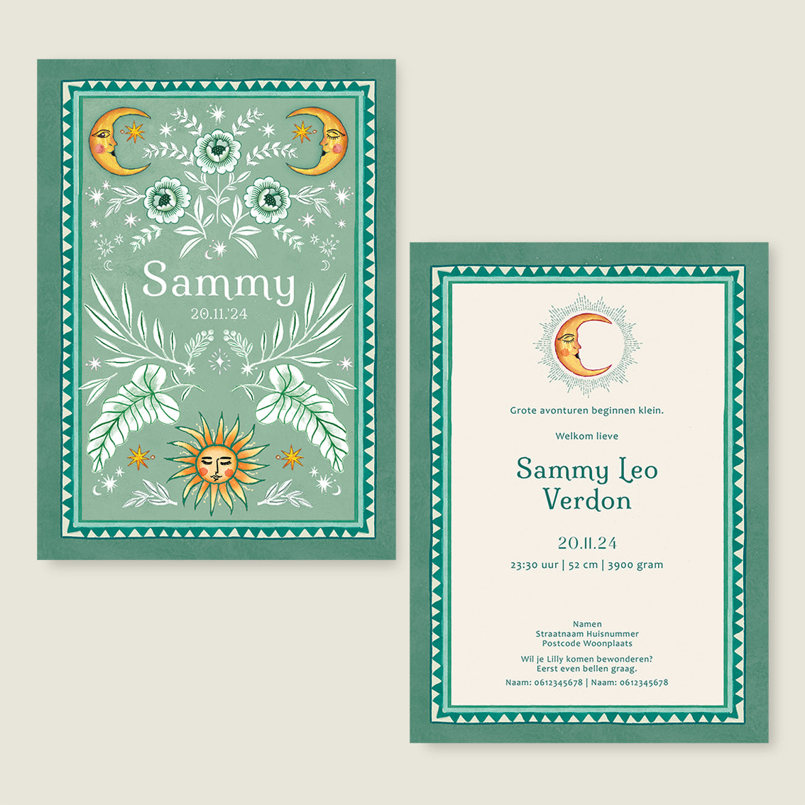 To The Moon Light Green - Story of July