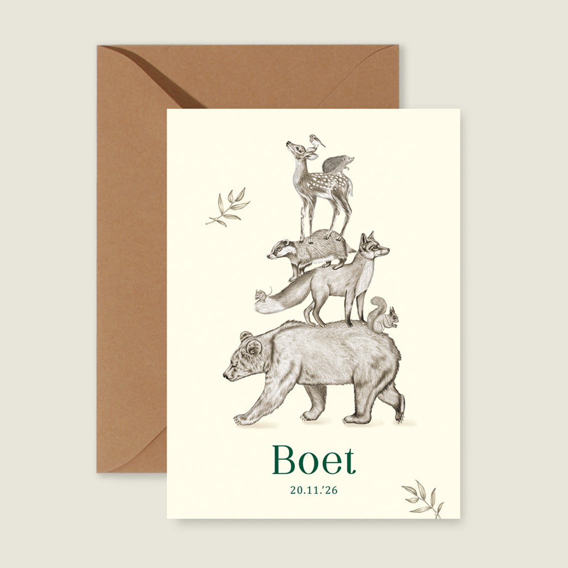 Sample Animal Tower Offwhite - Story of July