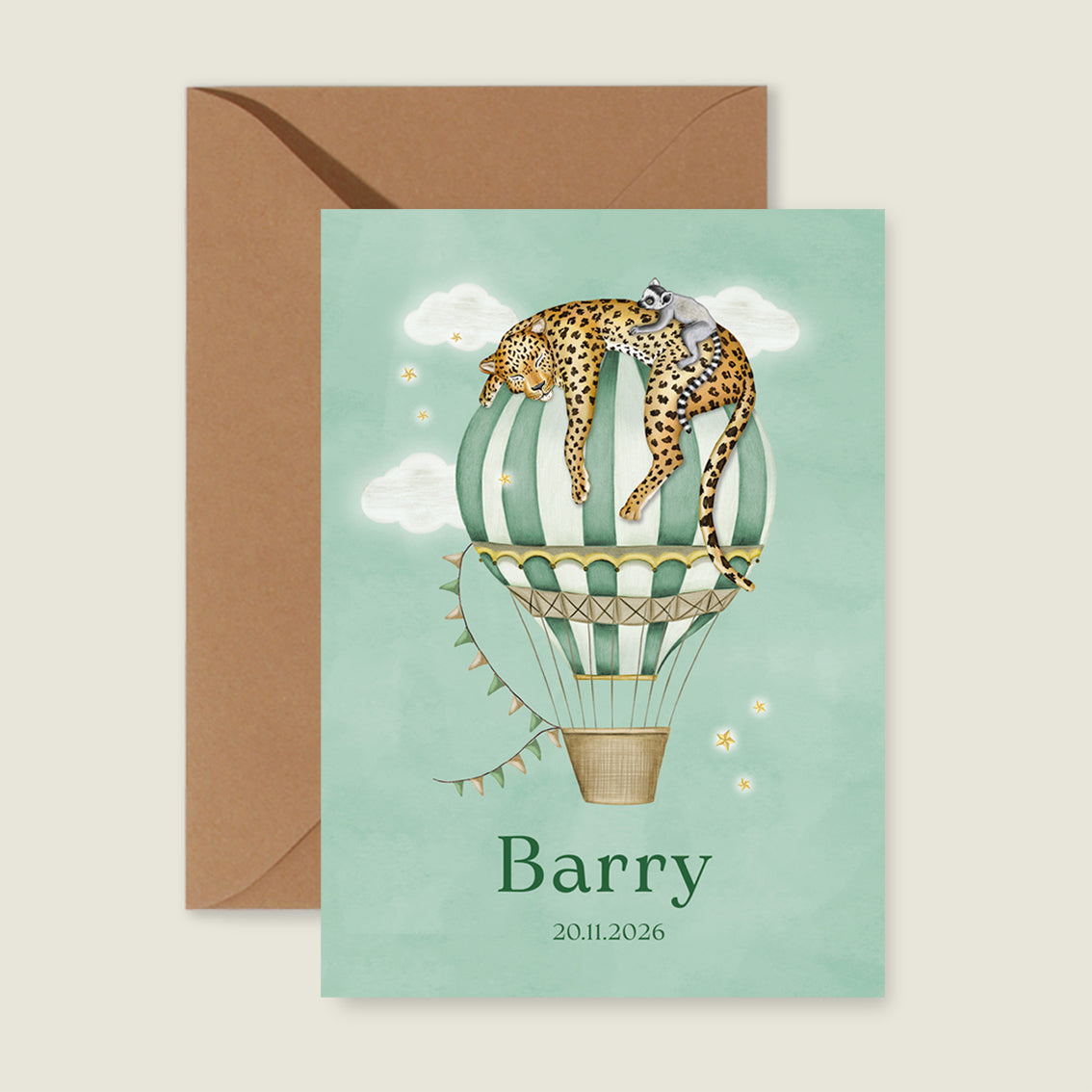 Balloon Panter Green - Story of July