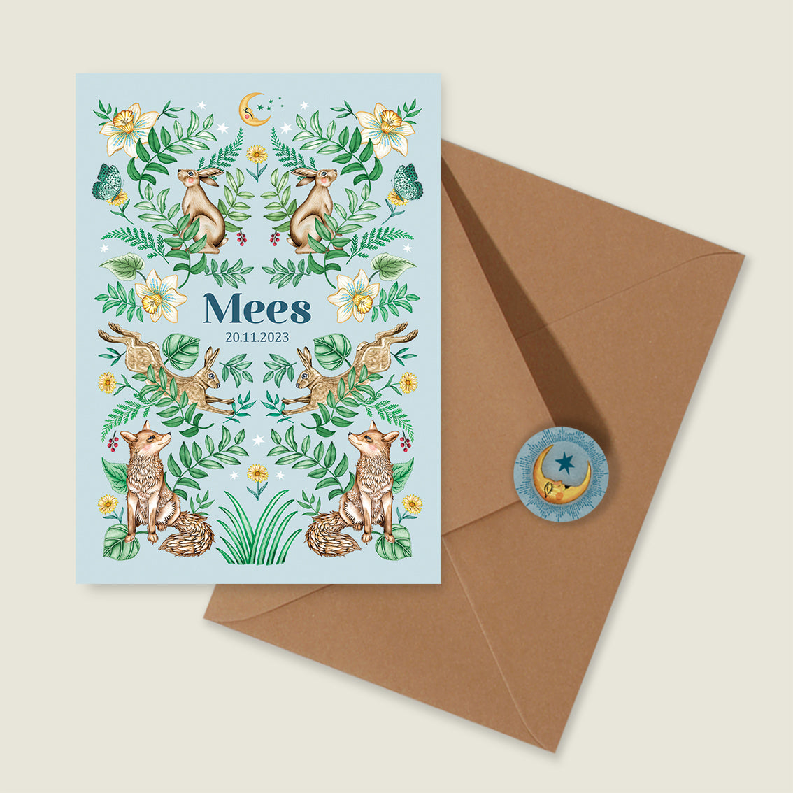 Bos Dieren Light Blue - Story of July