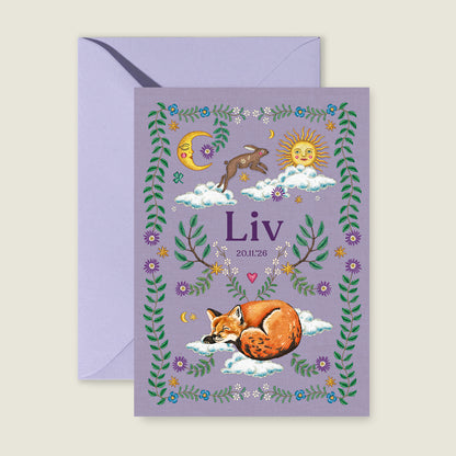 Embroider Rabbit Lila - Story of July