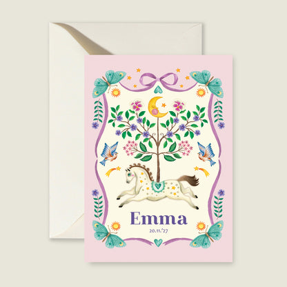 Horse And Butterflys