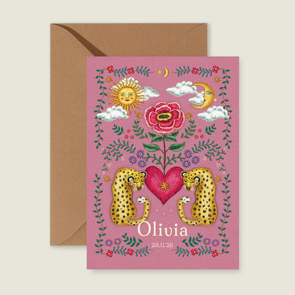 Panter Flower Pink - Story of July