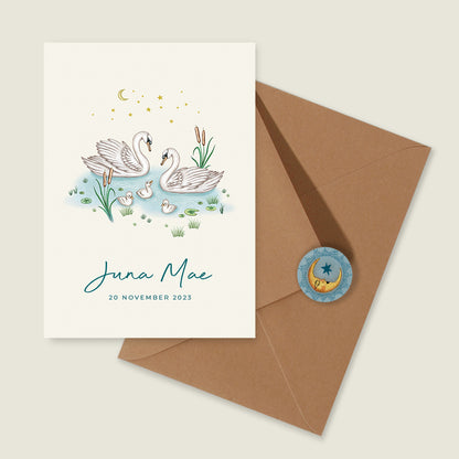 Swan Family Offwhite - Story of July