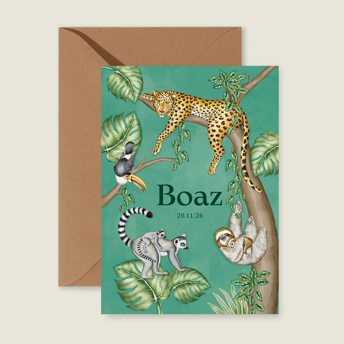 Sample Tree Panter Green - Story of July