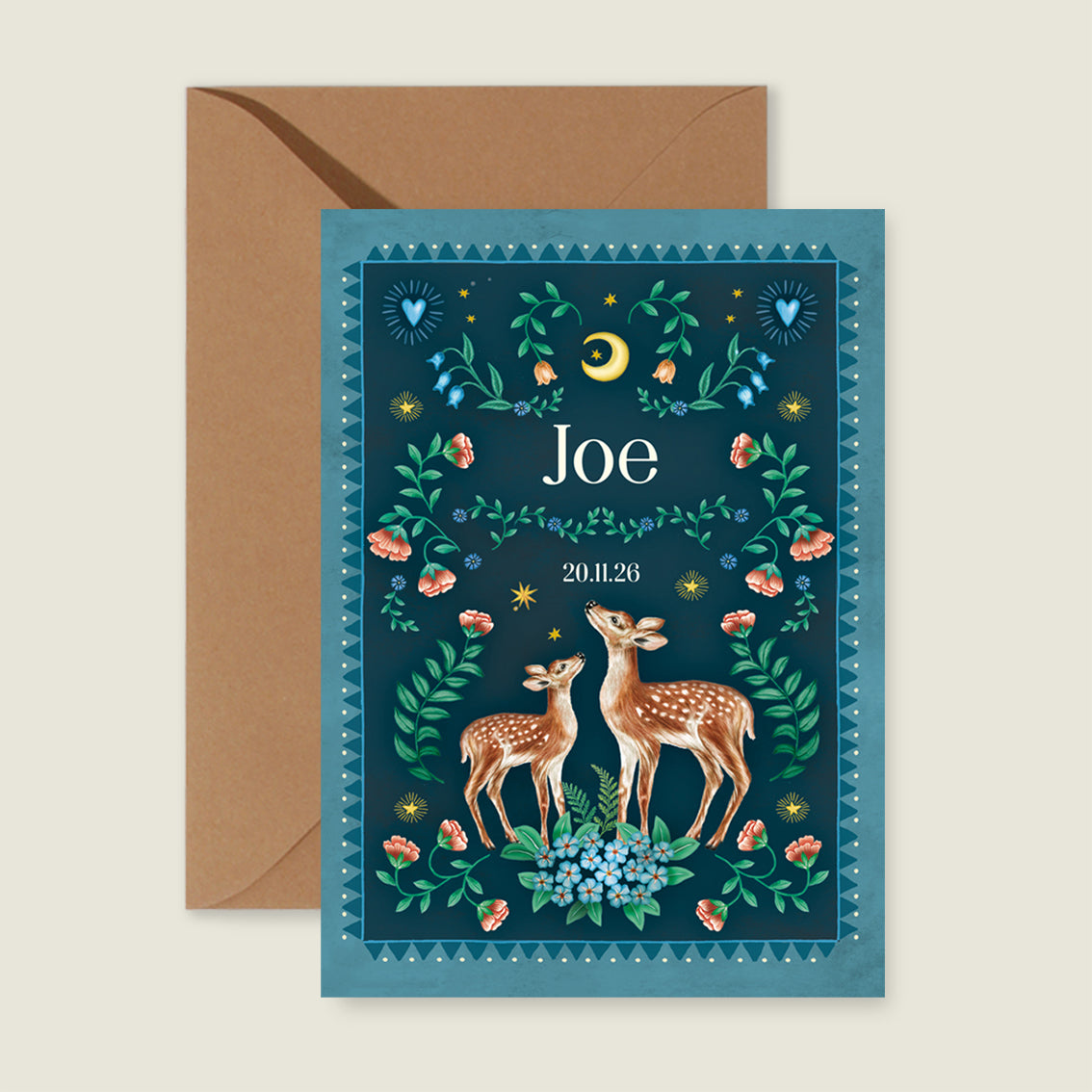 Sample Two Dear Moonlight Blue - Story of July