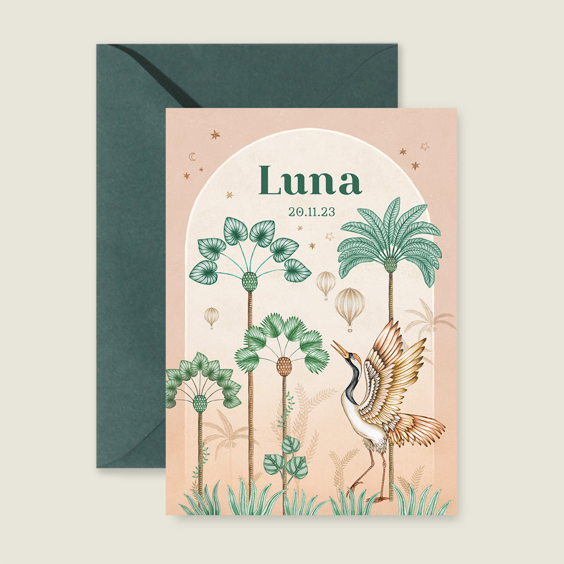 Crane Bird Palms Terra - Story of July