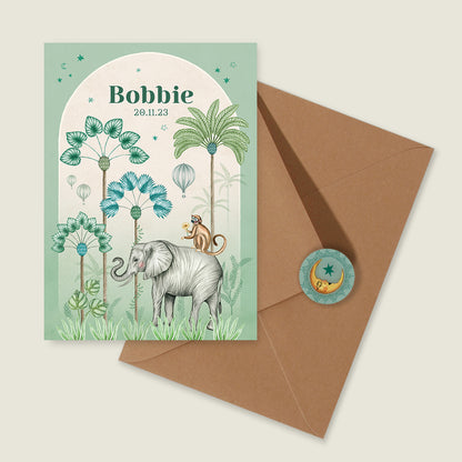 Elephant Palms Green - Story of July