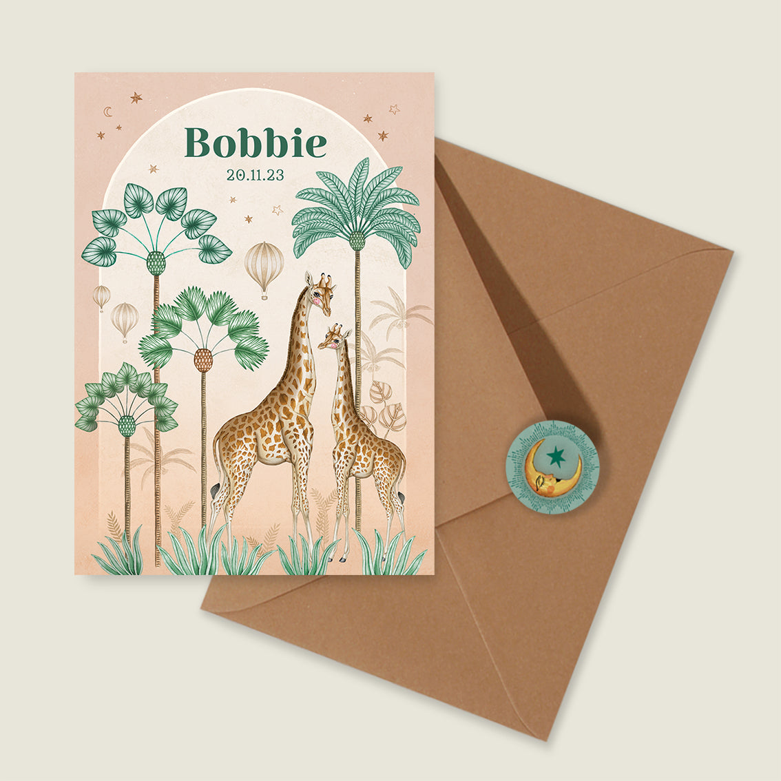 Giraffe Palms Terra - Story of July