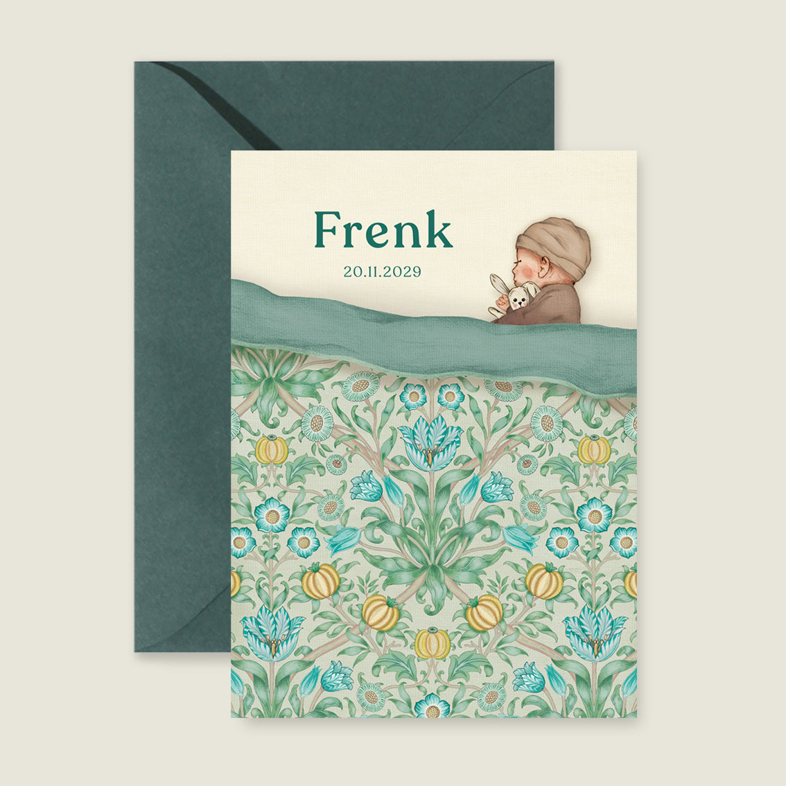 Sleeptight Flowers Blue