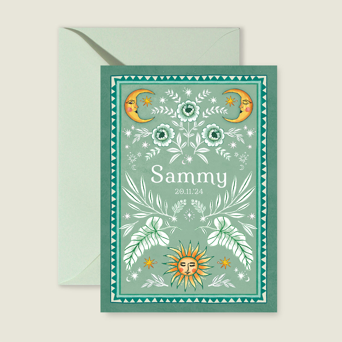 To The Moon Light Green - Story of July