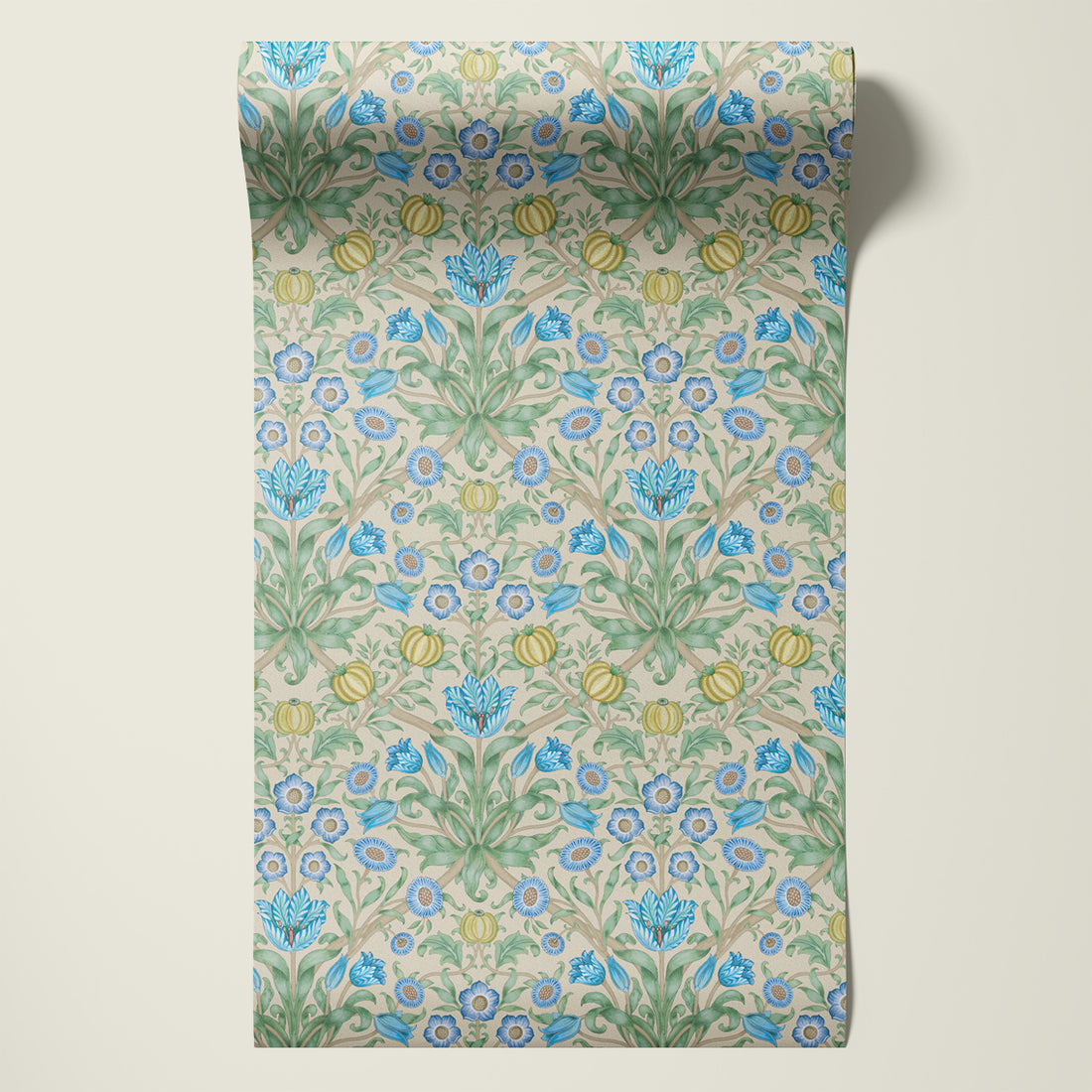 Blooming Flowers Blue