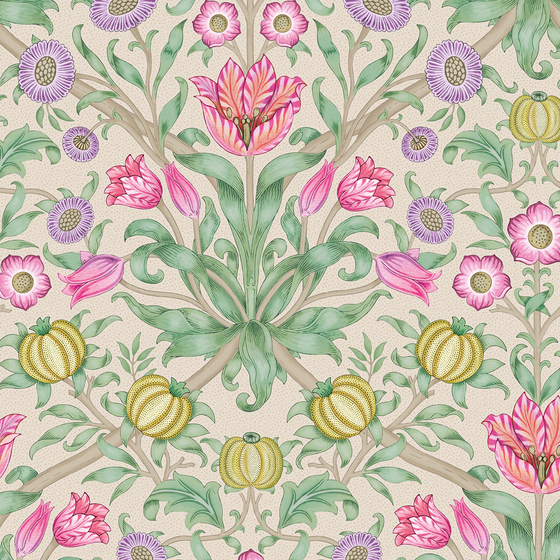 Blooming Flowers Pink