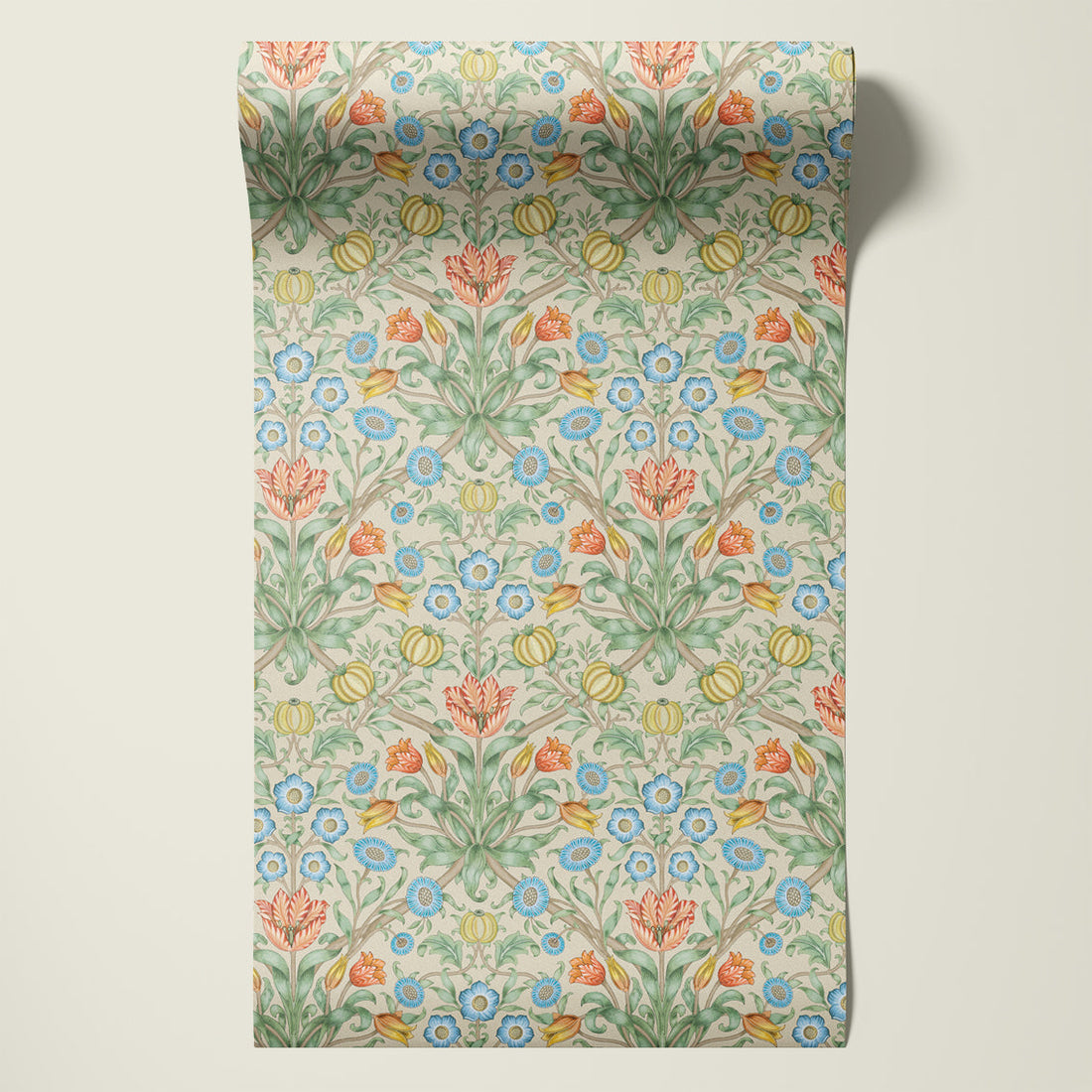 Behangsample Blooming Flowers Terra