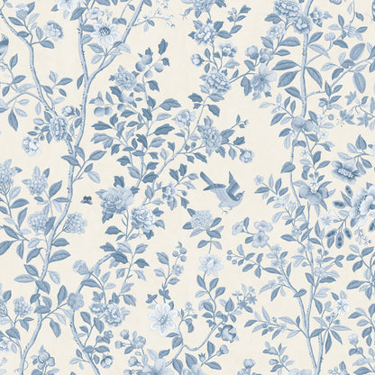 ChInoiserie Tone in Tone Blue