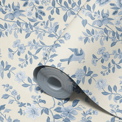 ChInoiserie Tone in Tone Blue