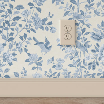 ChInoiserie Tone in Tone Blue