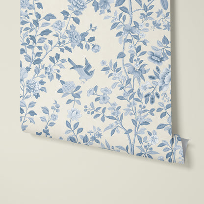 ChInoiserie Tone in Tone Blue