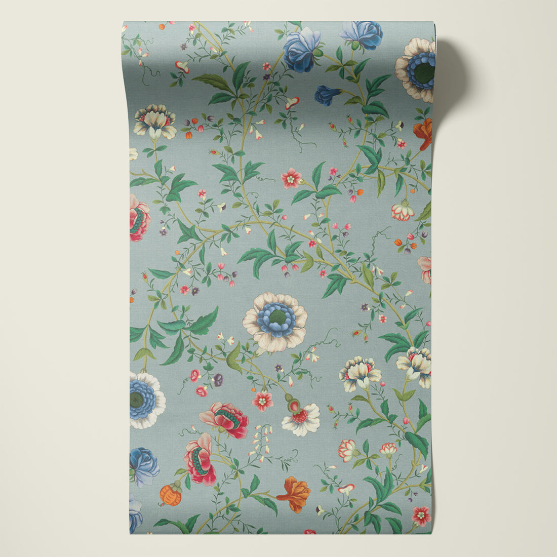 Floral Heritage Light Blue