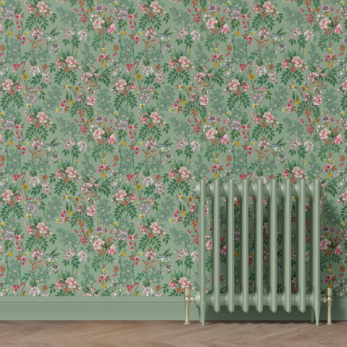 Little Flowers Lightgreen