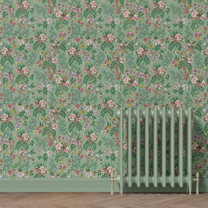 Little Flowers Lightgreen