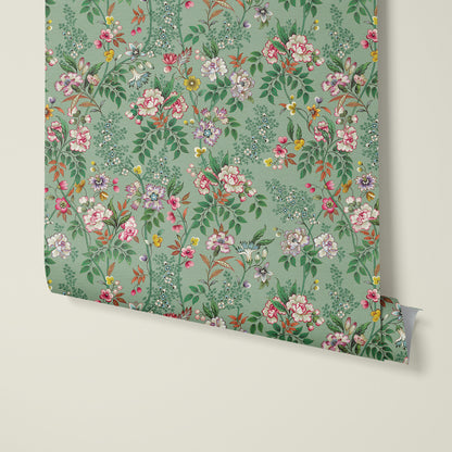 Little Flowers Lightgreen