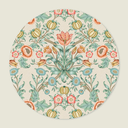 Behangcirkel Blooming Flowers Terra - Story of July