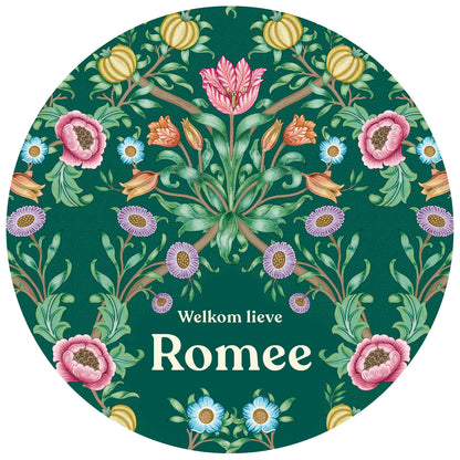 Tuinbord Blooming Flowers Green - Story of July