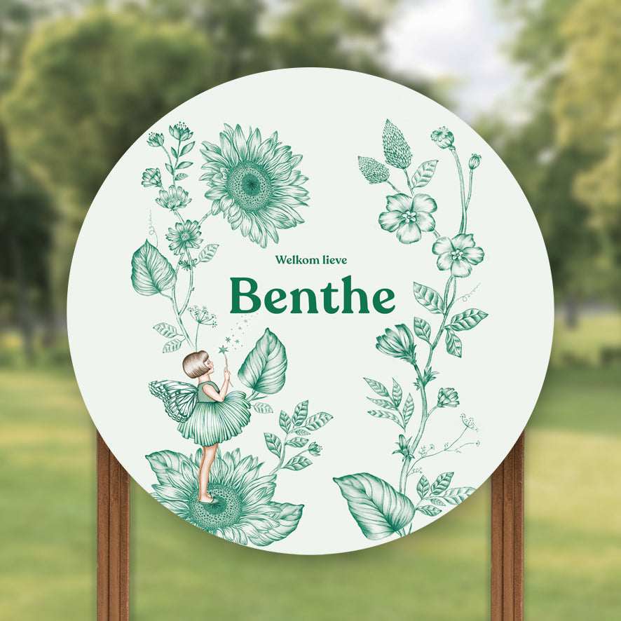 Tuinbord Little Elf Green - Story of July