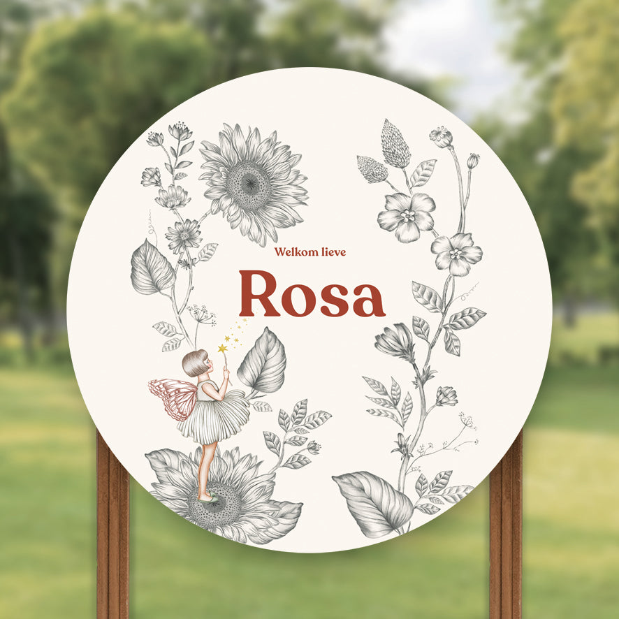 Tuinbord Little Elf Offwhite - Story of July