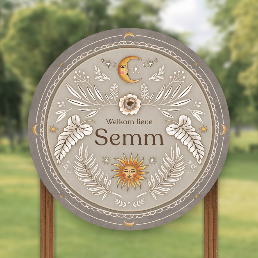 Tuinbord Moonchild Khaki - Story of July