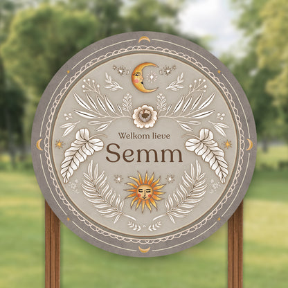 Tuinbord Moonchild Khaki - Story of July