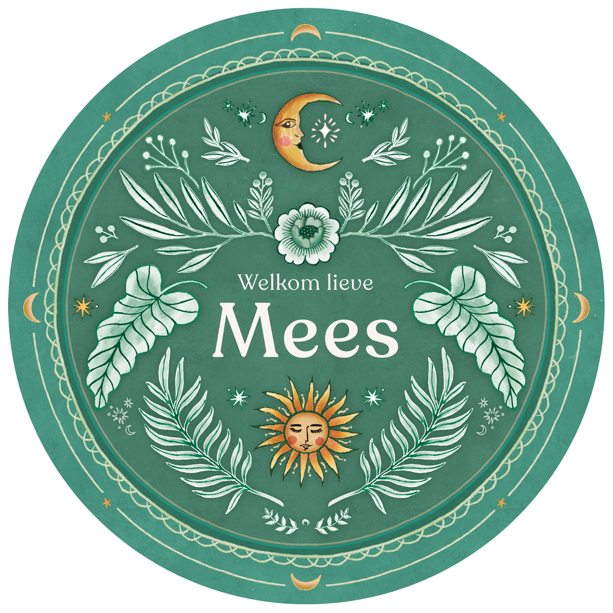 Tuinbord Moonchild Green - Story of July