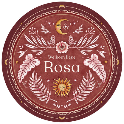 Tuinbord Moonchild Red - Story of July