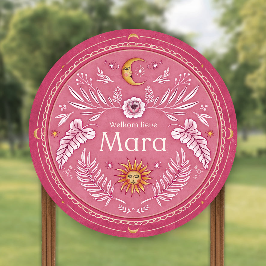 Tuinbord Moonchild Pink - Story of July