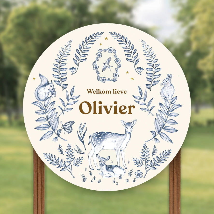 Tuinbord Oh Deer - Story of July