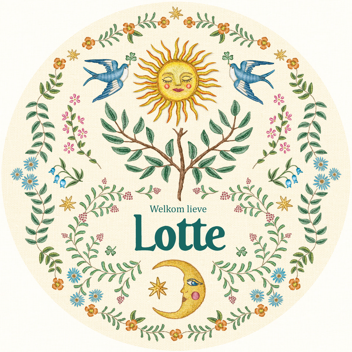 Tuinbord Under The Sun - Story of July