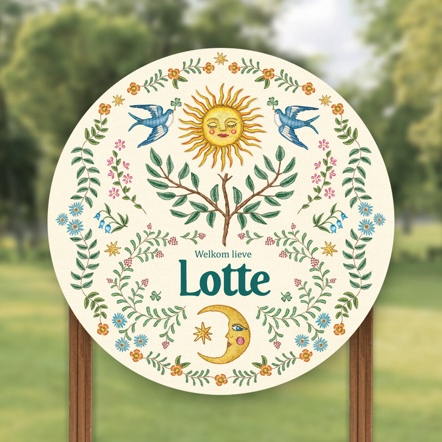 Tuinbord Under The Sun - Story of July