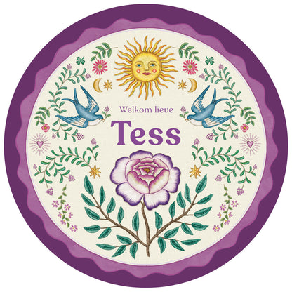 Raamsticker Sparrowbirds - Story of July