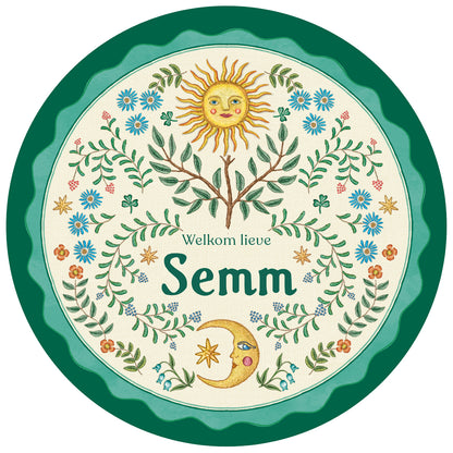 Tuinbord Under The Sun Green - Story of July