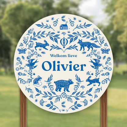 Tuinbord Wilderness Blue - Story of July