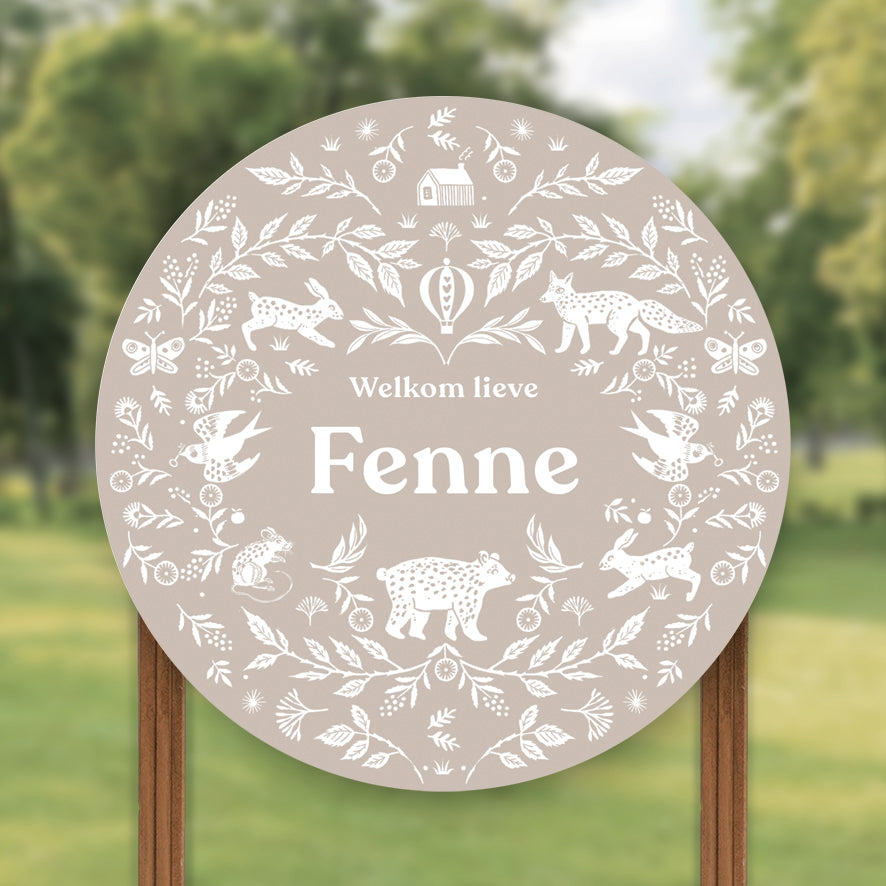 Tuinbord Wilderness - Story of July