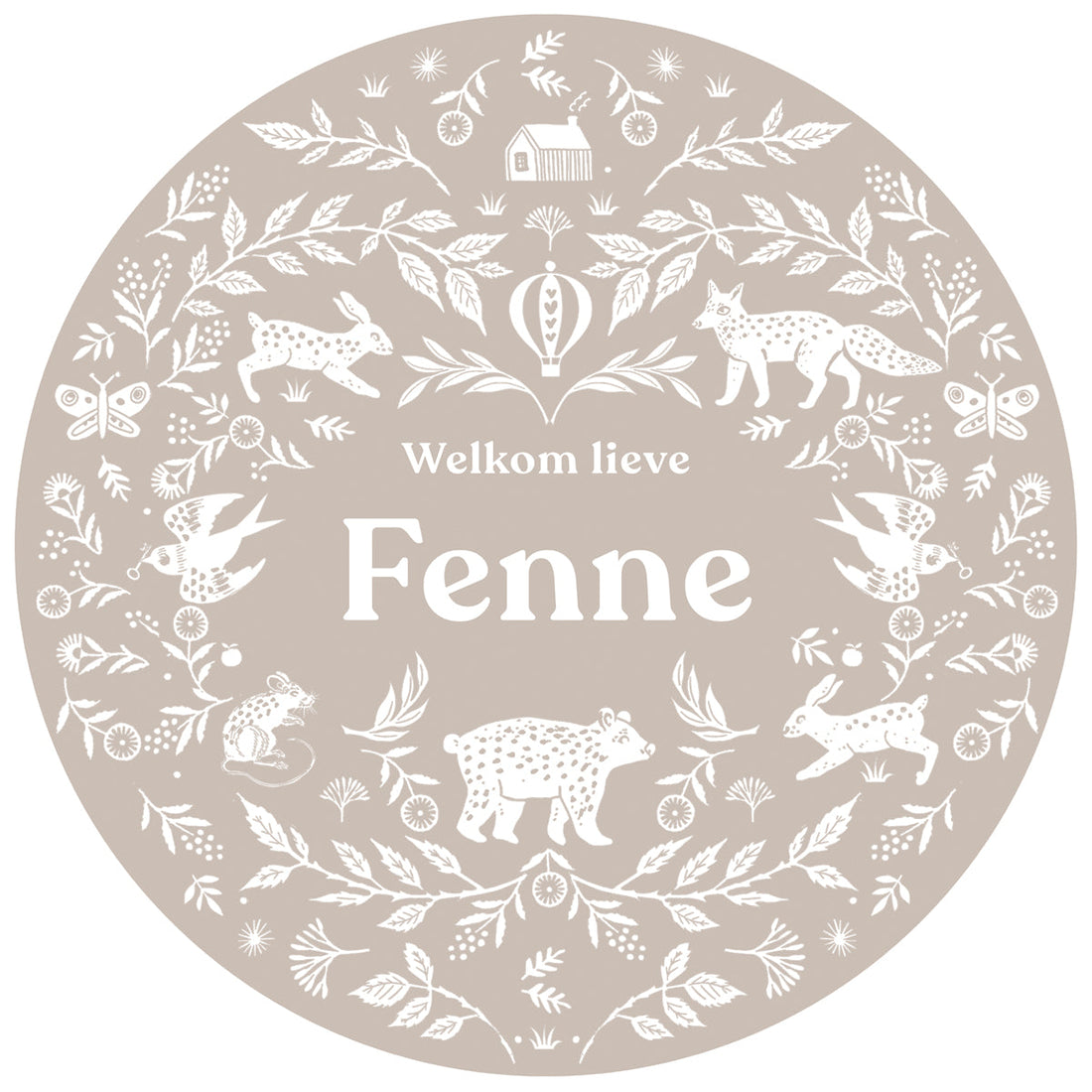 Raamsticker Wilderness - Story of July