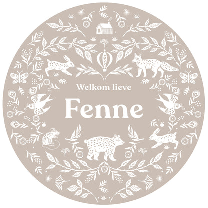 Raamsticker Wilderness - Story of July