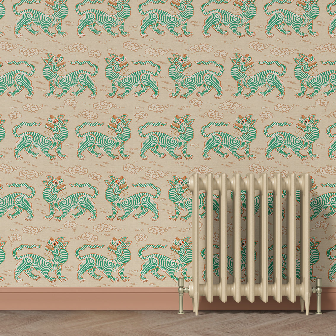 Vintage Tigers Green