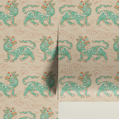 Vintage Tigers Green