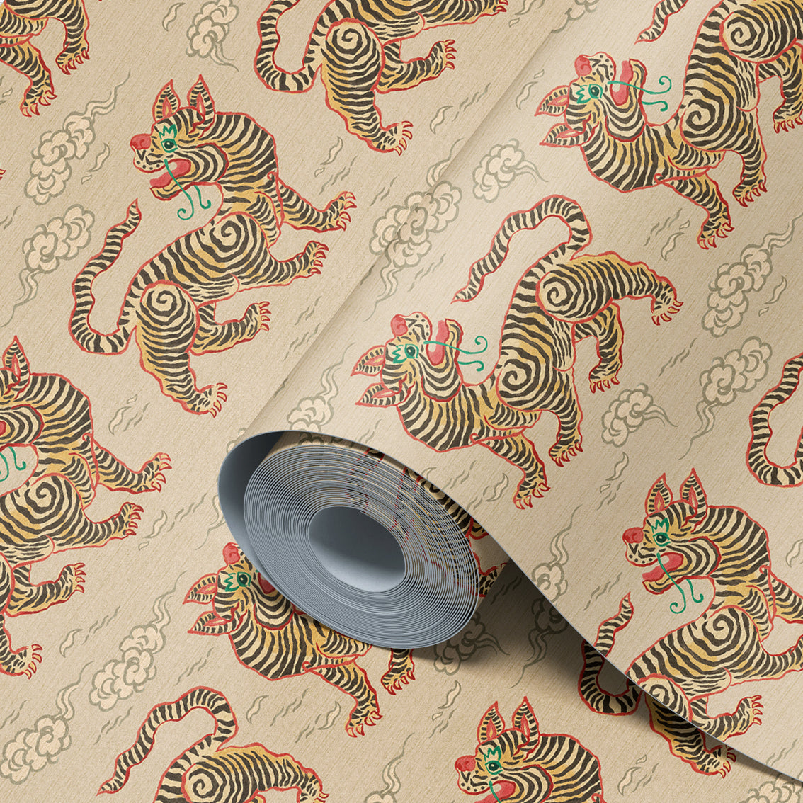 Vintage Tigers Offwhite