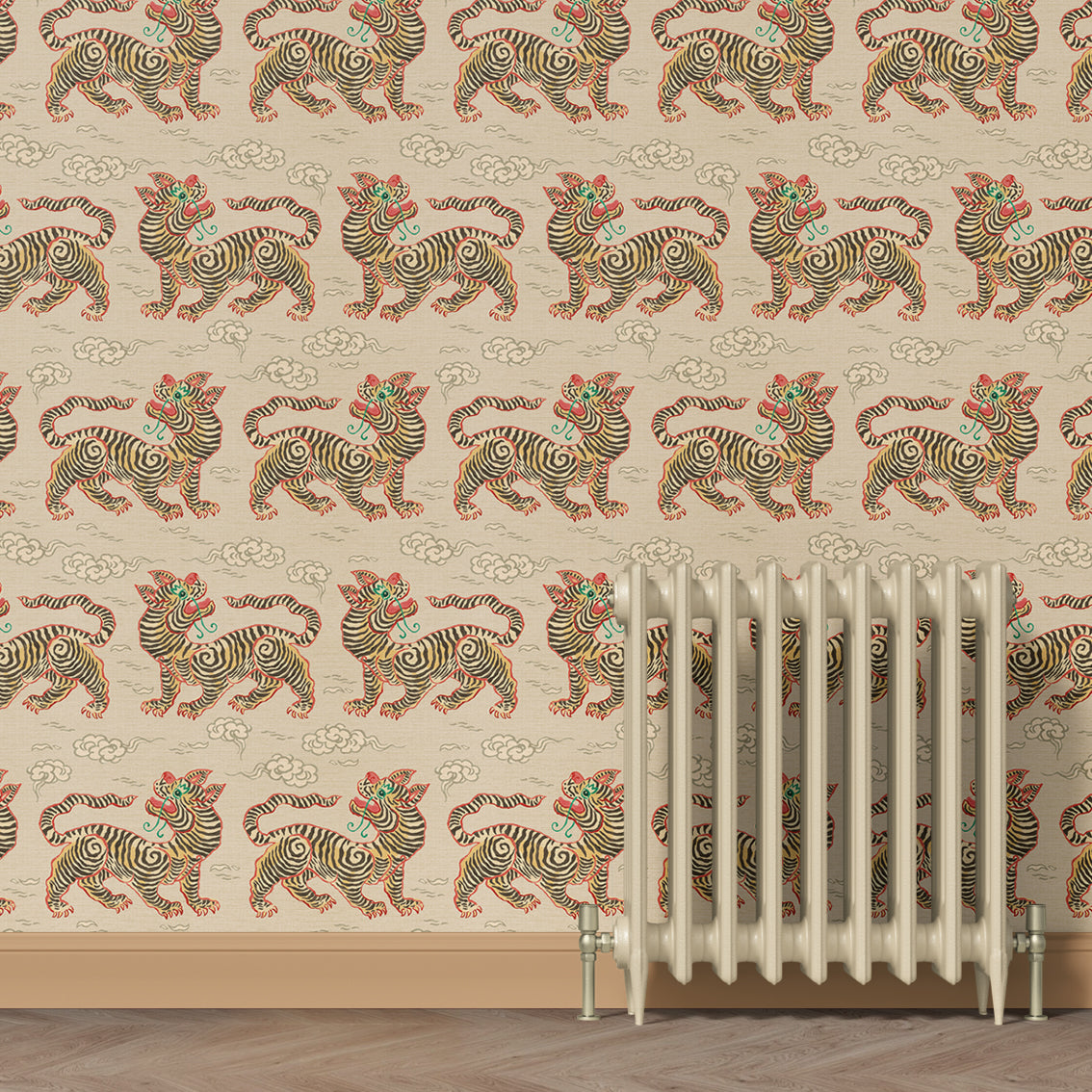 Vintage Tigers Offwhite