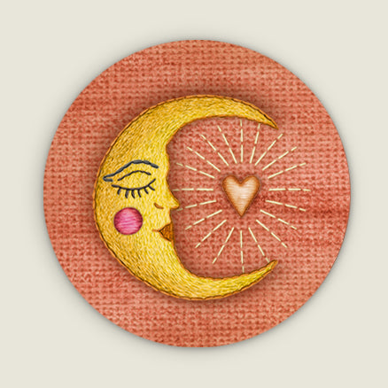 Sluitzegel Moon heart - Story of July